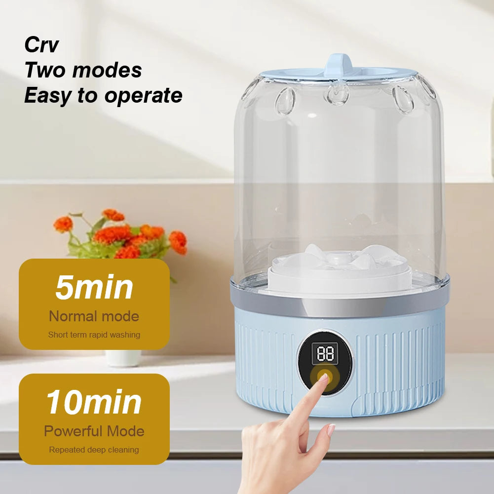 BowLift | Rechargeable Mini Washing Machine for Travel and Home