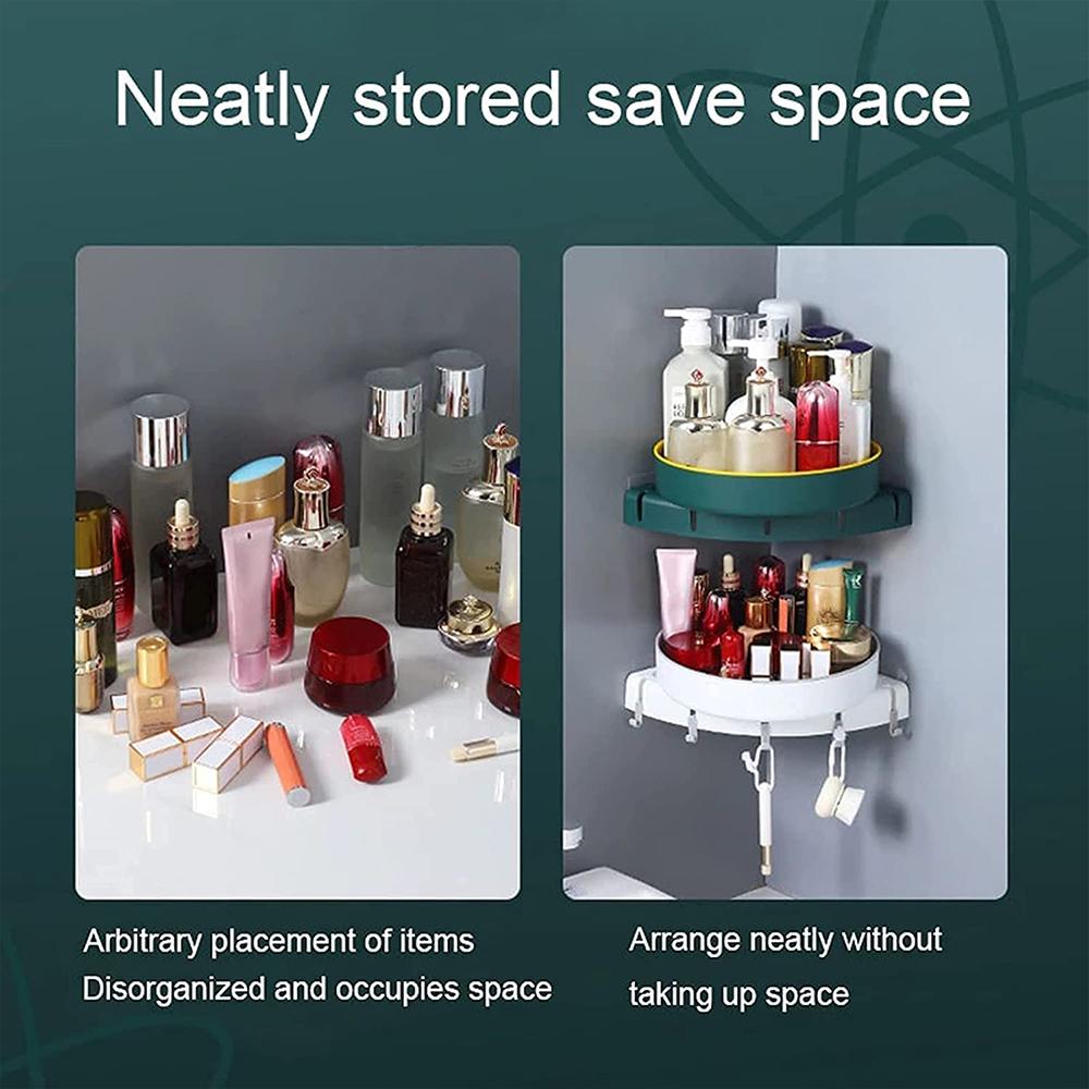 BowLift | Mounting-free rotatable bathroom organizer stand