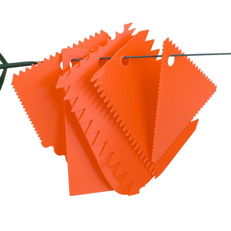Cake Scraper Edge Decorating Set (6 PCs) | Bowlift