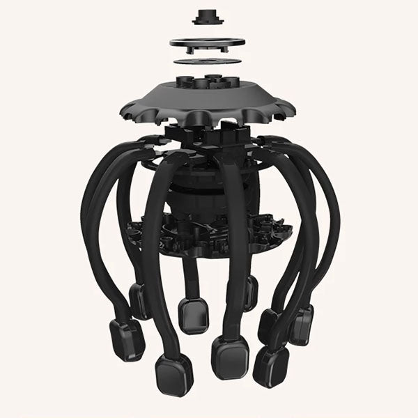 BowLift | Electric Octopus Head Massager - Best Head Massage Machine with Vibration Therapy