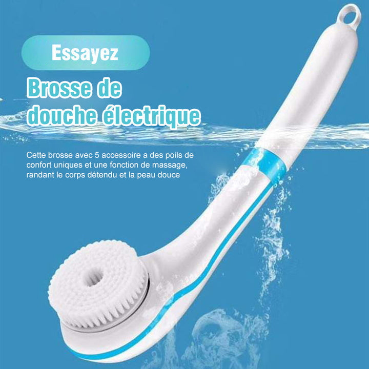 5-in-1 electric shower brush | Bowlift