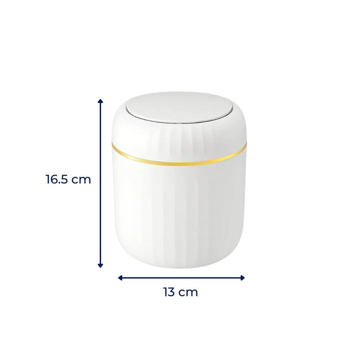 Odour-Sealing Lid – Durable Removable Inner Bucket – Compact Space-Saving Design – Keeps Desks Clean & Fresh Bowlift