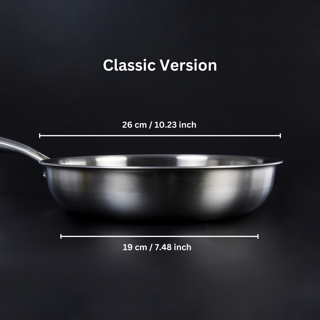 BowLift | Titanium Frying Pan | Non-Toxic, Naturally Non-Stick & Ideal for Healthy Cooking