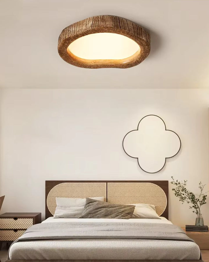 BowLift | Halo Ceiling Lamp made of Solid Wood