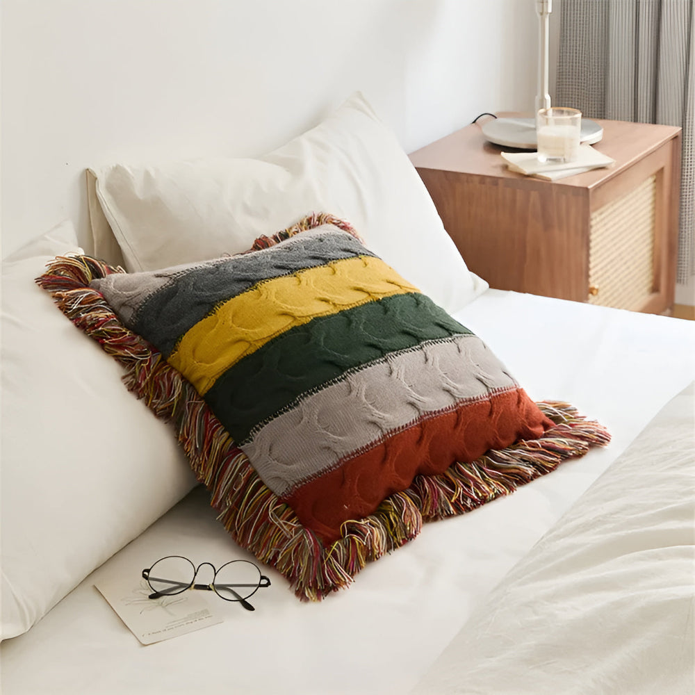 BowLift | Colorful Radiance Knit Cushion