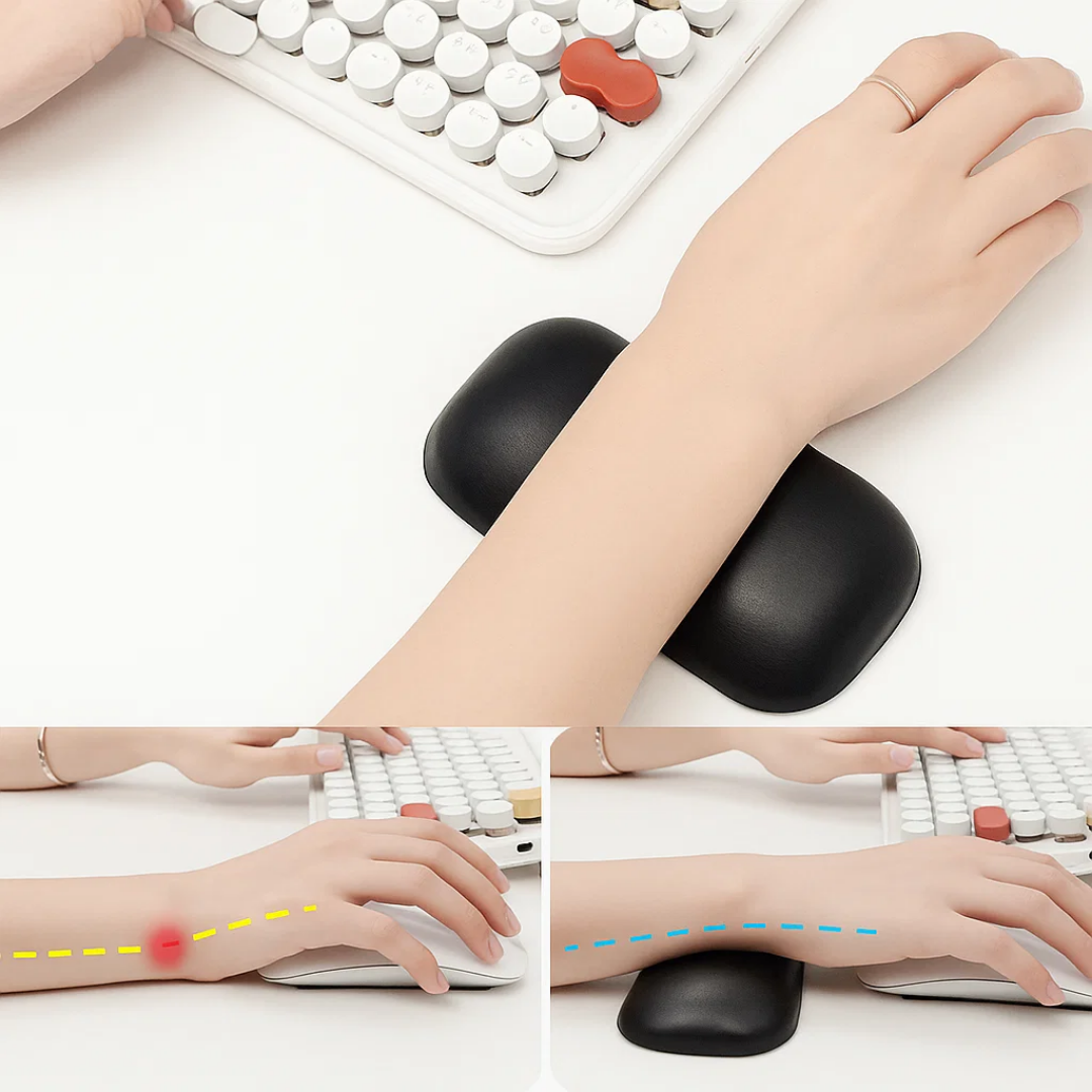 Ergonomic Pressure-Relief – Soft Non-Slip Silicone Cushion – Comfort & Pain Relief for Office & Gaming Bowlift