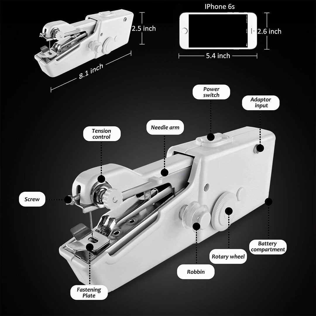 BowLift | Mini Portable Handheld Sewing Machine