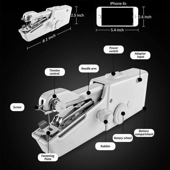 BowLift | Mini Portable Handheld Sewing Machine