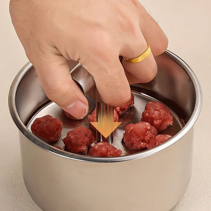 BowLift | Stainless Steel Meatball Mold for Kitchen