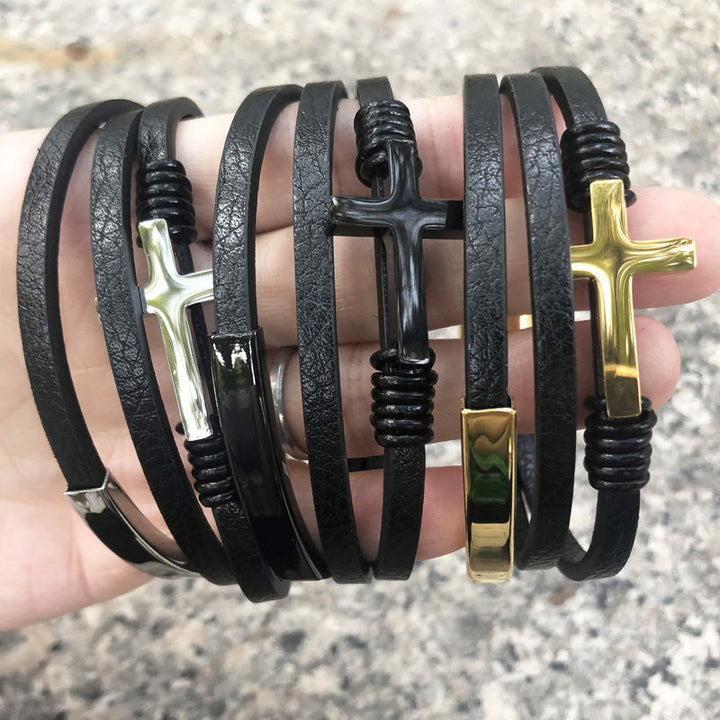 BowLift | Multi-layered cross bracelet