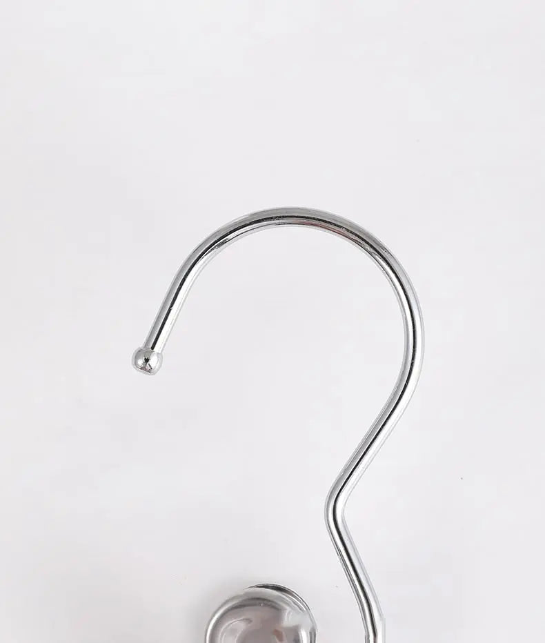 BowLift | 5+5 | Stainless Steel Space-Saving Clothespins with Swivel Hook