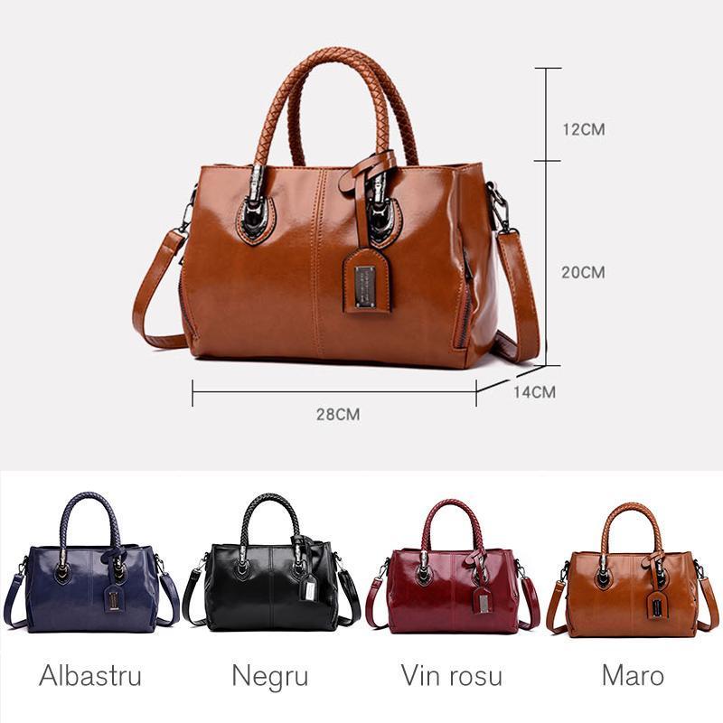 BowLift | Boston Leather Handbag for Women