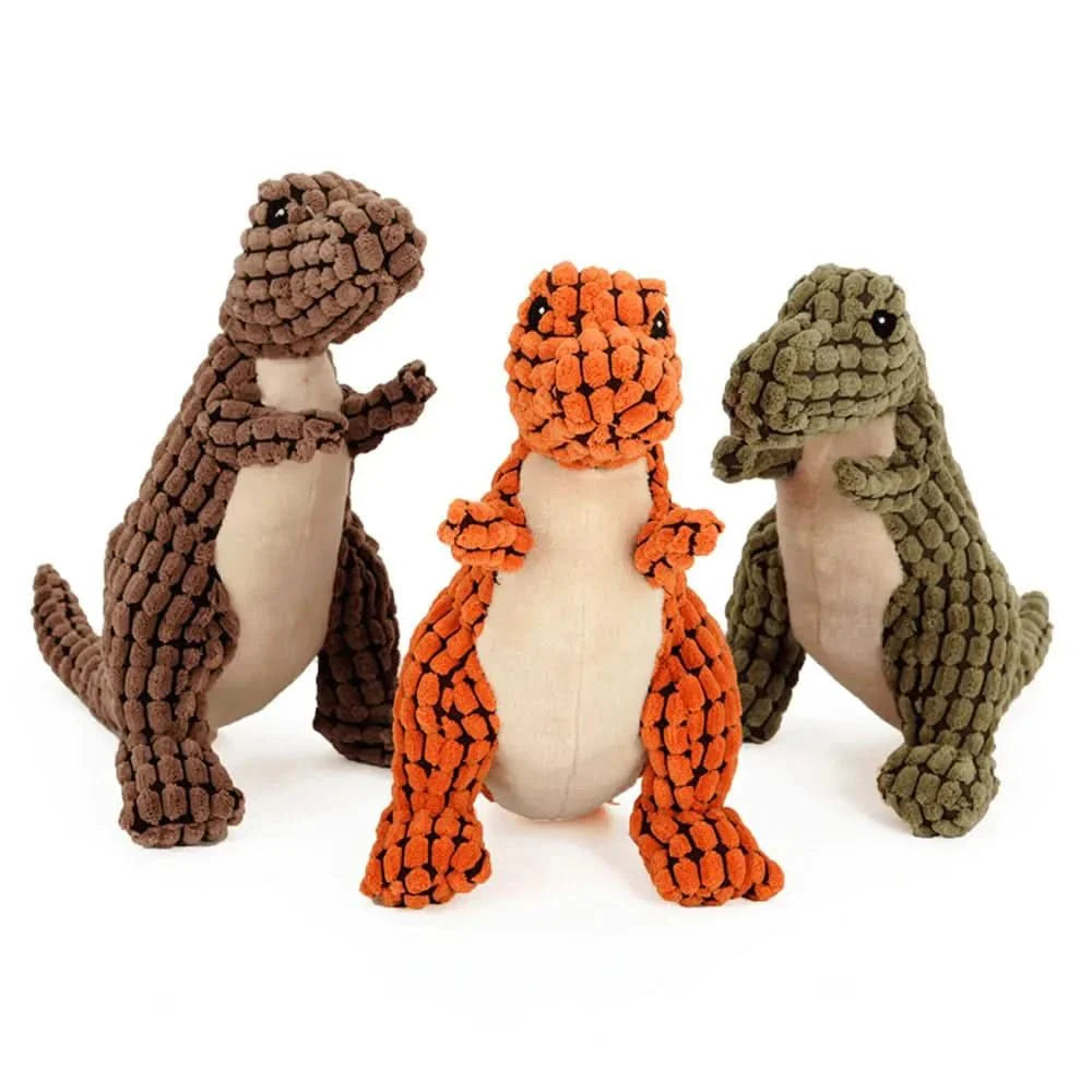 BowLift | Indestructible Dog Toy in Dinosaur Shape