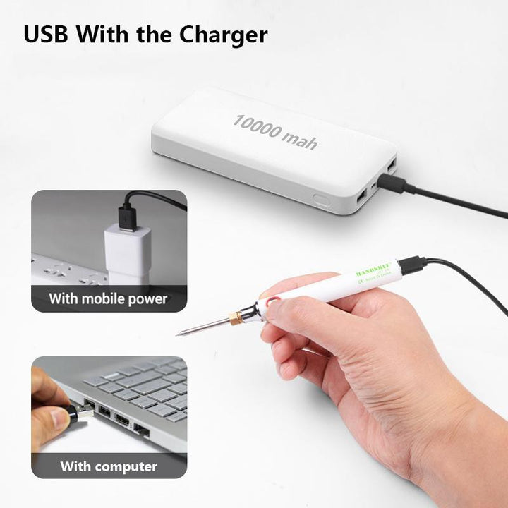 BowLift | USB portable electric soldering iron set