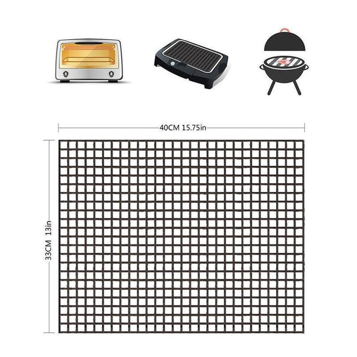 BowLift | Reusable non-stick PTFE fiberglass grill mat