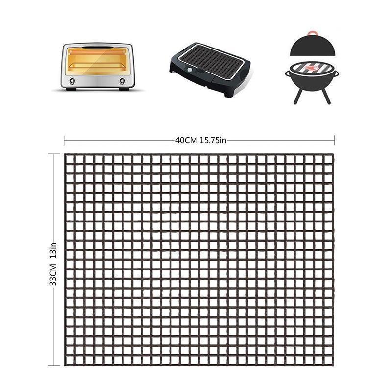 BowLift | Reusable non-stick PTFE fiberglass grill mat