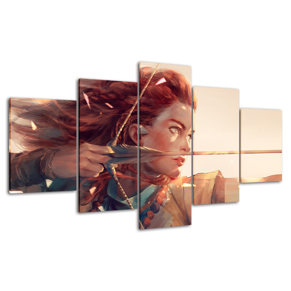 Bow And Arrow - Canvas Wall Art Painting | Bowlift