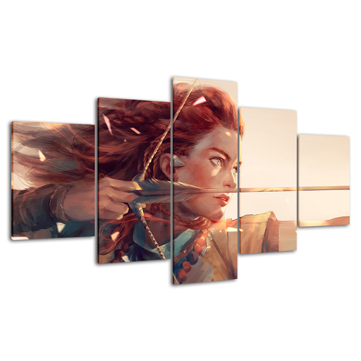 Bow And Arrow - Canvas Wall Art Painting | Bowlift