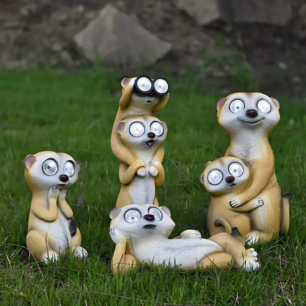 BowLift | SolarKats Meerkat Light Figures