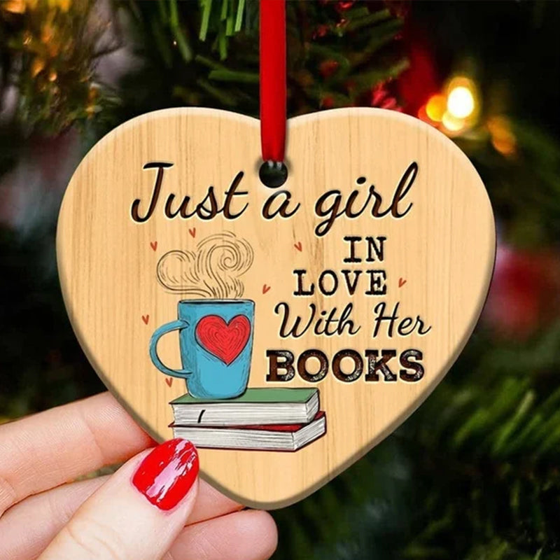 BowLift | Book Lovers Heart Ornament