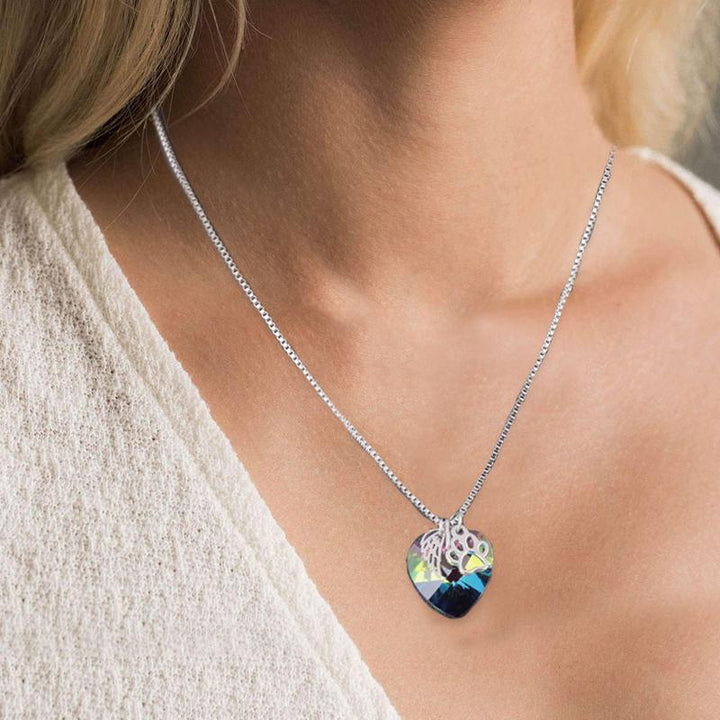 BowLift | Rainbow Heart Necklace