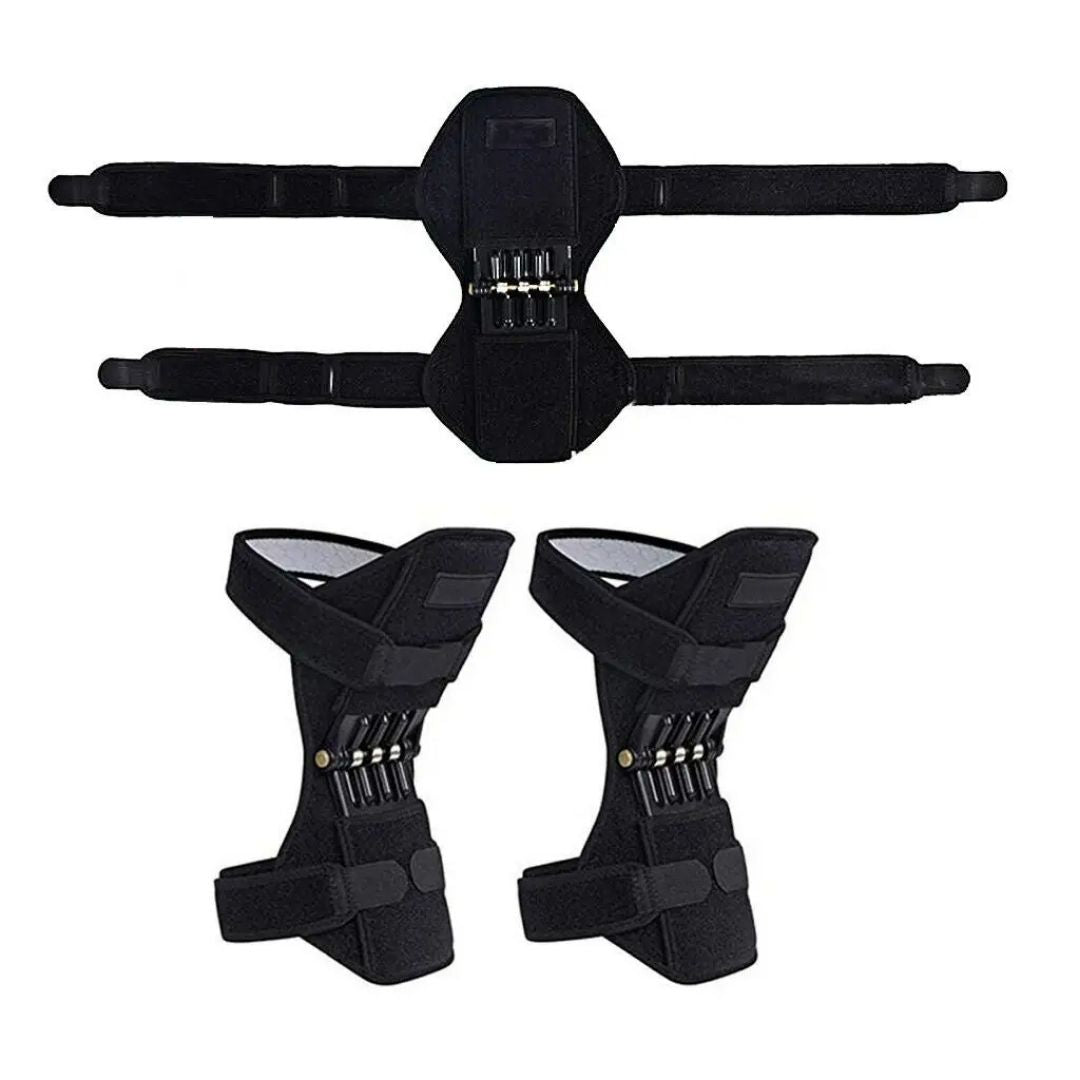 KneeGuard Pro | Set of 2 Hinged Knee Brace Stabilizers for Pain Relief | Adjustable Support for Knee Injuries - Arthritis - Post-Surgery Recovery Bowlift