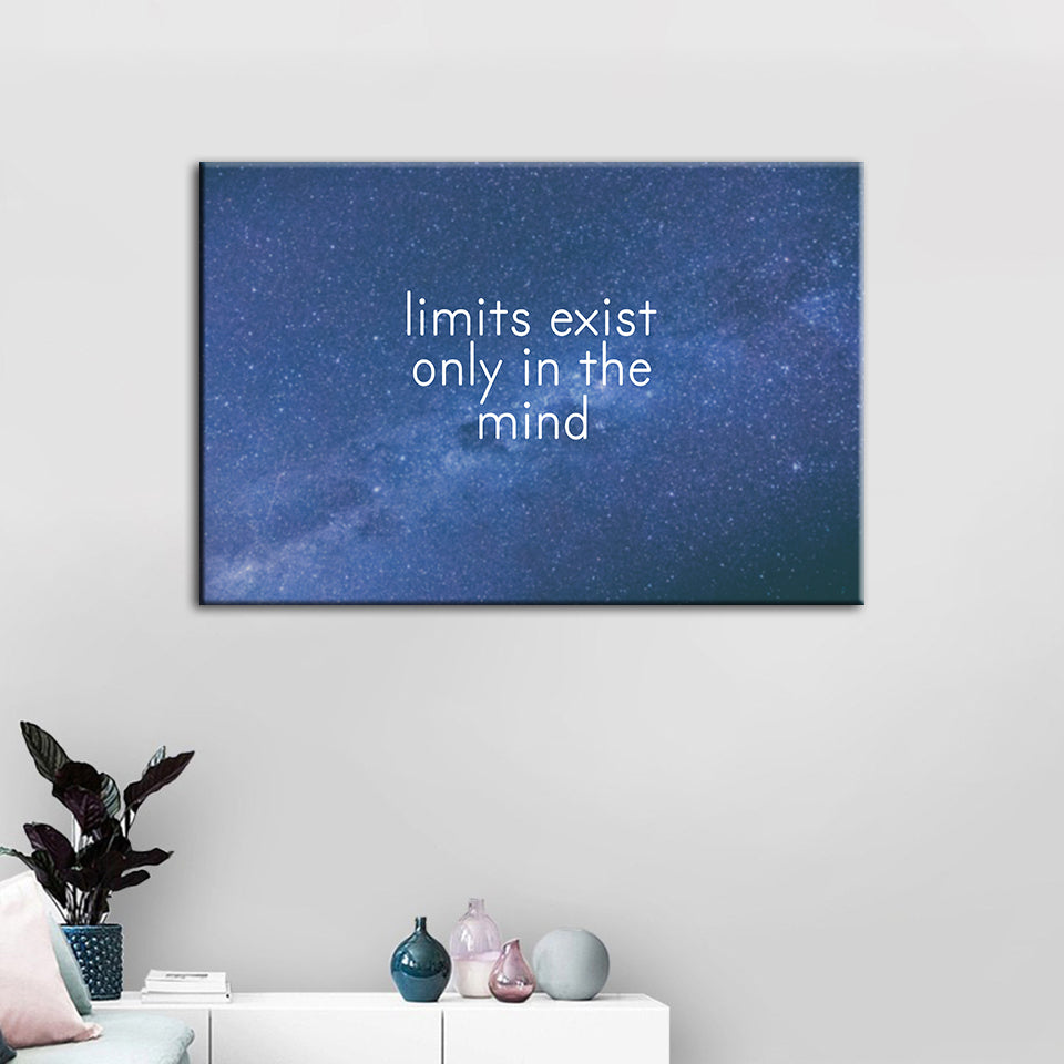 Galaxy Motivation - Canvas Wall Art Painting | Bowlift