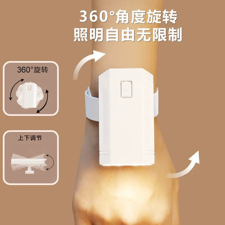 BowLift | Portable Wrist Light USB Mini Desk Lamp for Dorm Reading & Nighttime