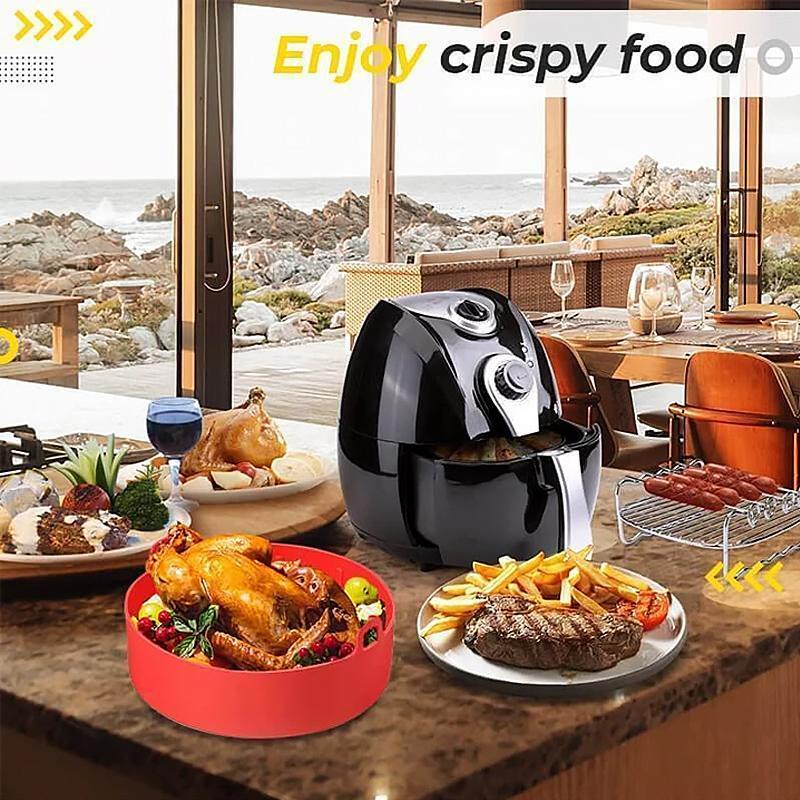 BowLift | Hot Air Fryer Tray Easy to Clean Non-Stick Bakeware