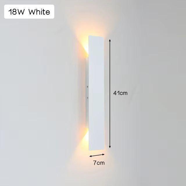 BowLift | Light - Modern weatherproof LED wall lamp made of aluminum for outdoor use