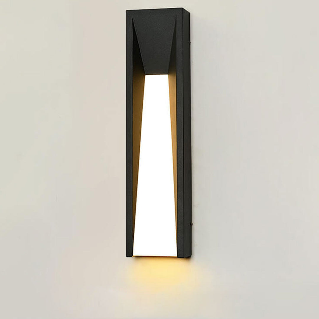 Waterproof Simple Strip Design LED Outdoor Wall Sconce Lamp | Bowlift