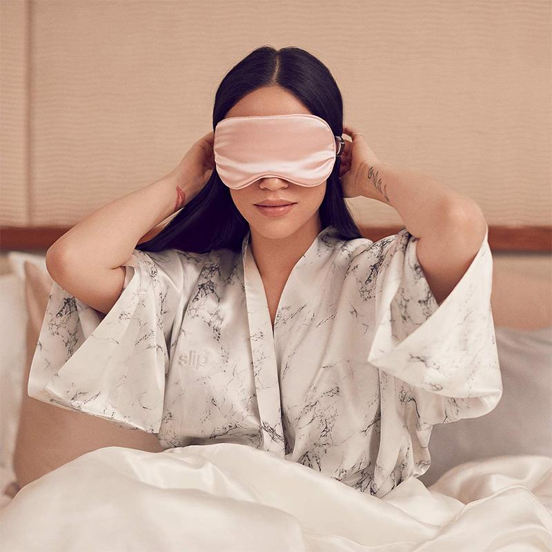 BowLift | Double-sided silk sleeping eye patch