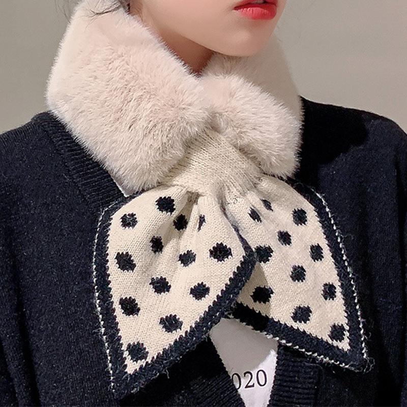 BowLift | All the same thick plush scarf