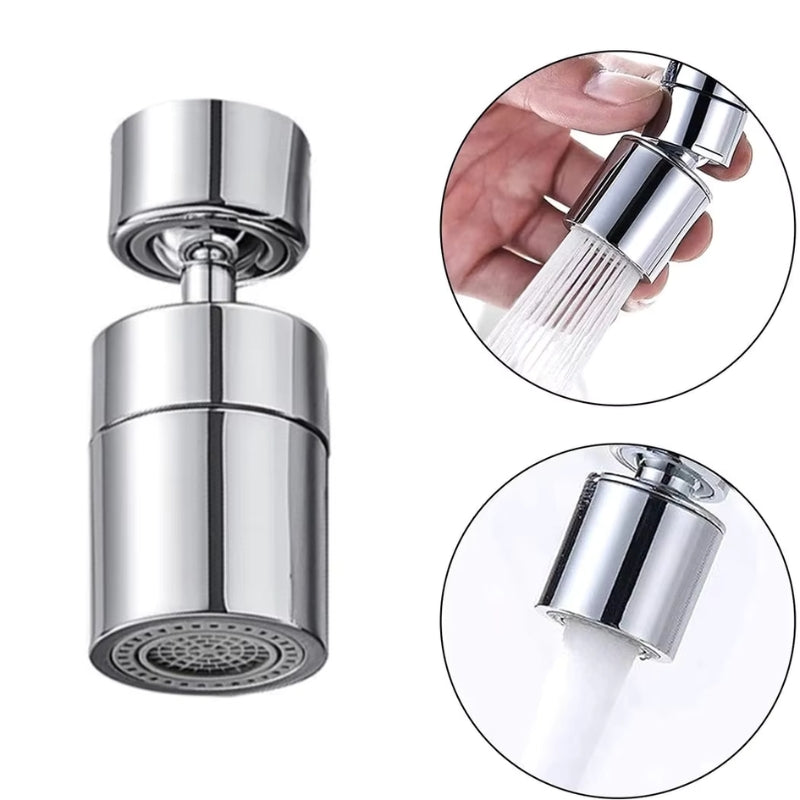 SprayMaster 360° Adjustable Faucet Attachment with Dual Spray Modes Bowlift