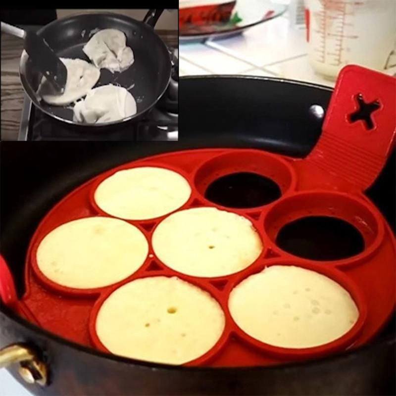 BowLift | Non-stick silicone pancake mold ring