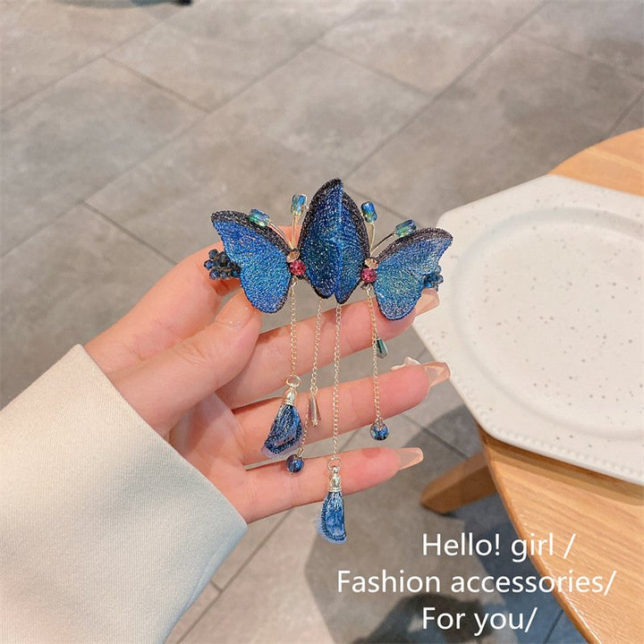 BowLift | Dreamy butterfly hair clip with fringes
