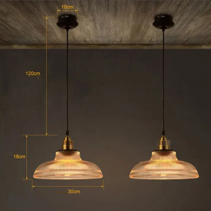 BowLift | Glass Pendant Lamp - CrystalLoom