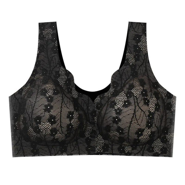 BowLift | Comfortable and practical bra with a button placket at the front