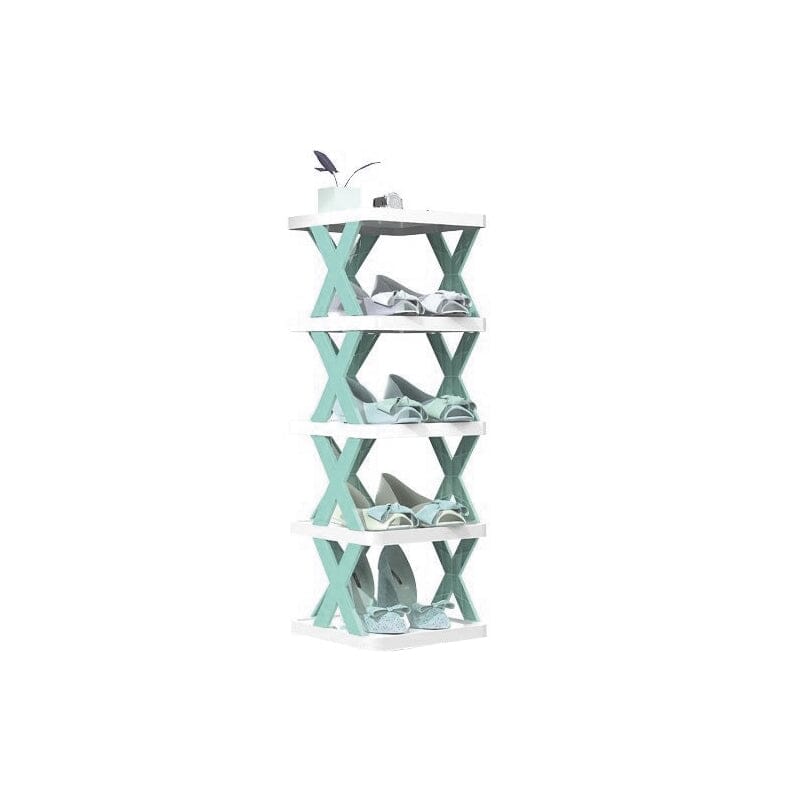 BowLift | Foldable Multi-Layer Shoe Rack, Shoe Storage Organizer
