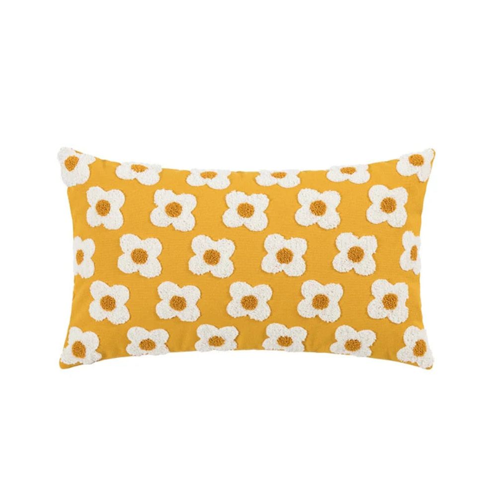 BowLift | Lustrous Floral Embroidered Cushion Cover