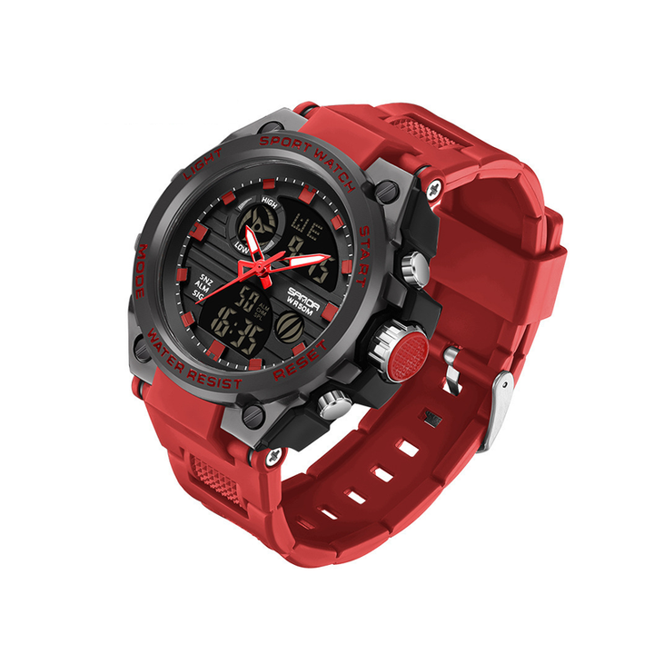 BowLift | Men's Double Display Waterproof Luminous Watch