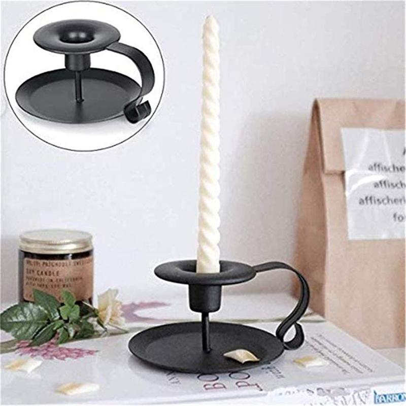 BowLift | Wrought Iron Candle Holder