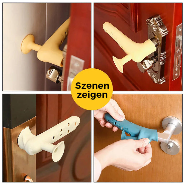 Door handle cover with anti-collision protection made of silicone | Bowlift