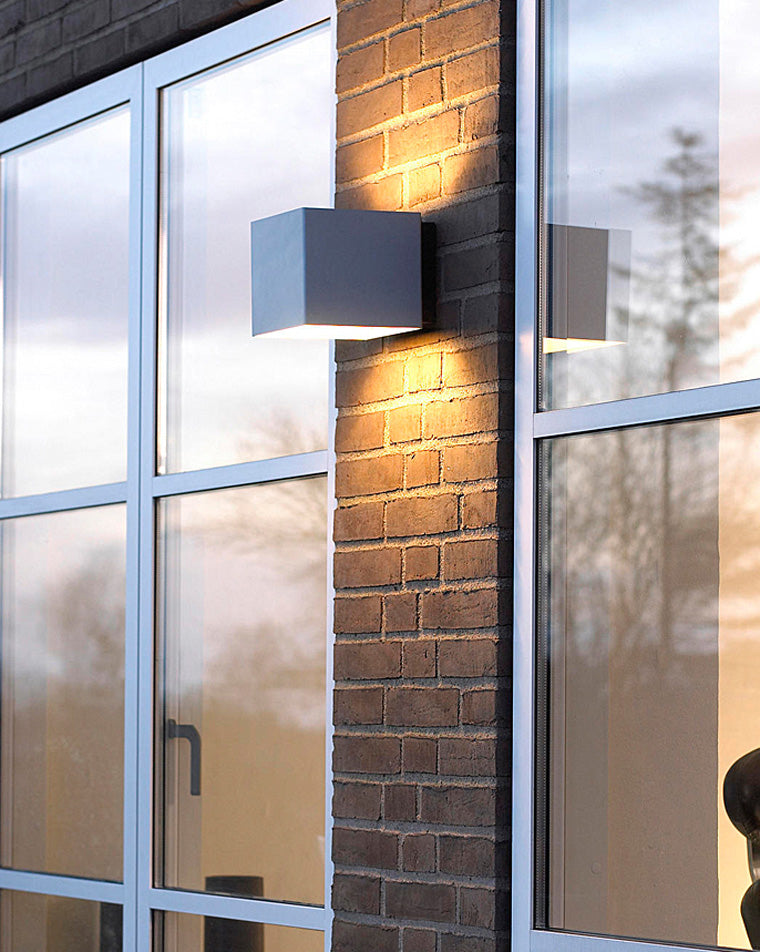 BowLift | LED Outdoor Up Down Wall Light | Waterproof Metal Fixture for Patio. Garden & Entryway Illumination