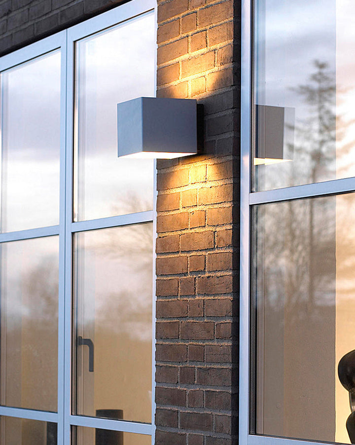 BowLift | LED Outdoor Up Down Wall Light | Waterproof Metal Fixture for Patio. Garden & Entryway Illumination