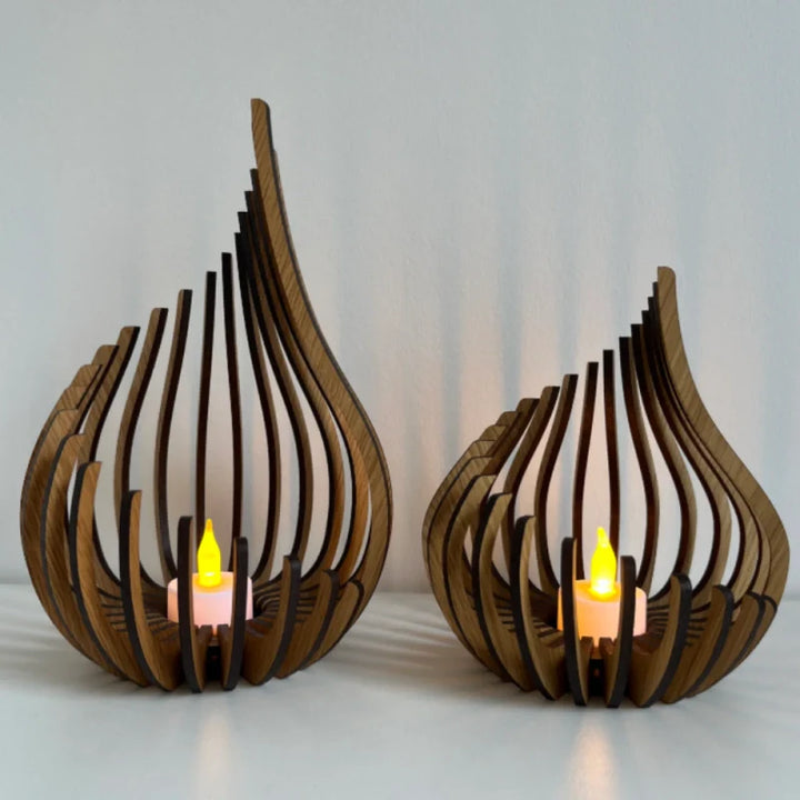 BowLift | GlimmerDrop Candle Holder