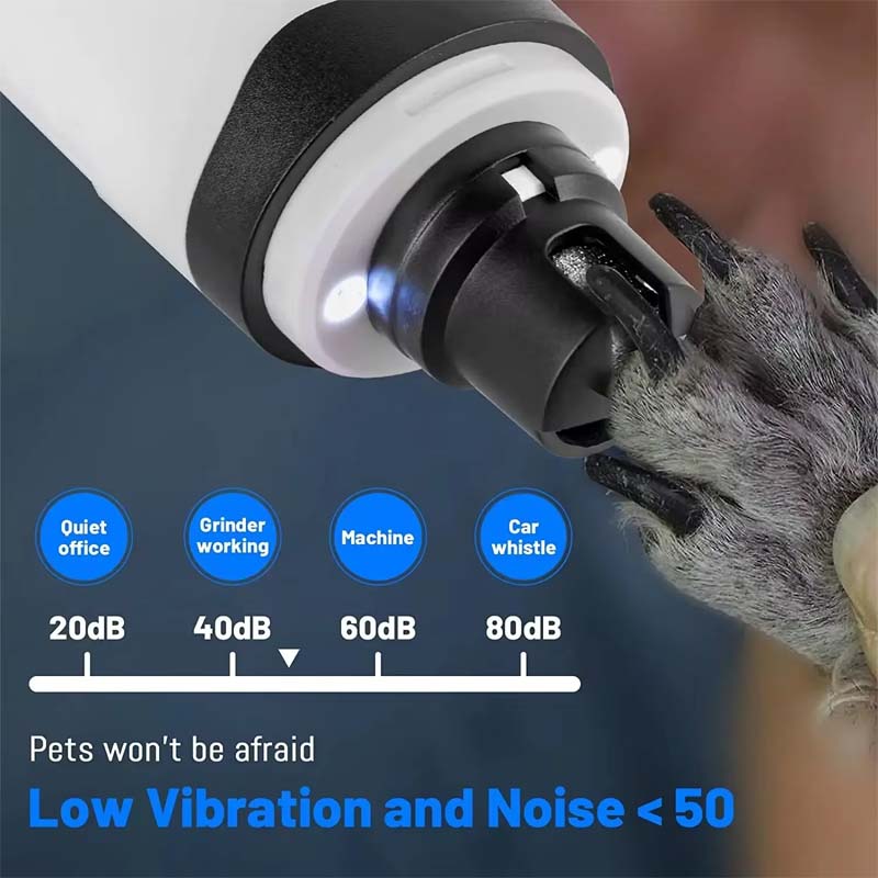 BowLift | Rechargeable USB Charging Electric Pet Nail Grinder