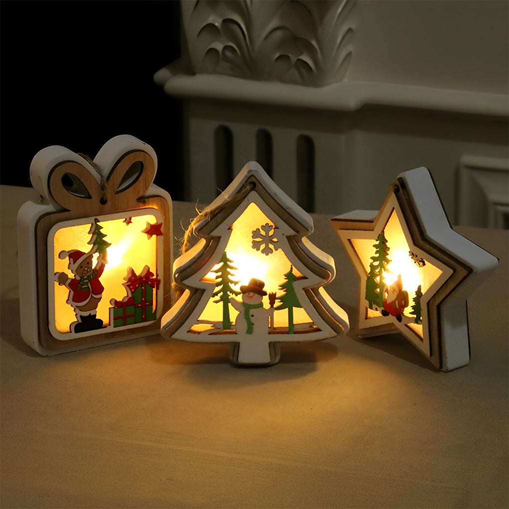 BowLift | FestiveWood - Lightweight wooden Christmas ornaments for tree decoration