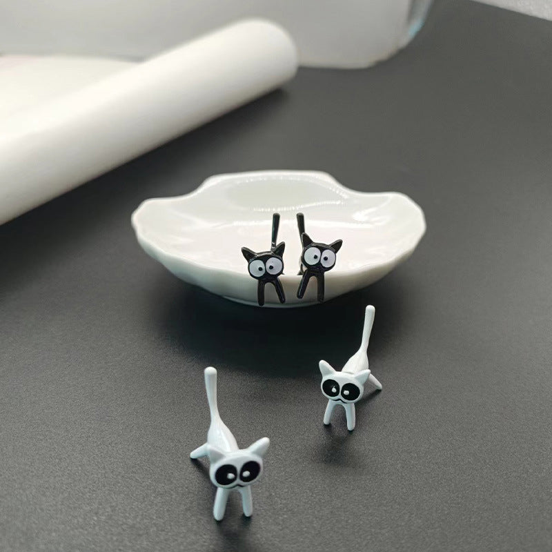 BowLift | Cute kitten earrings