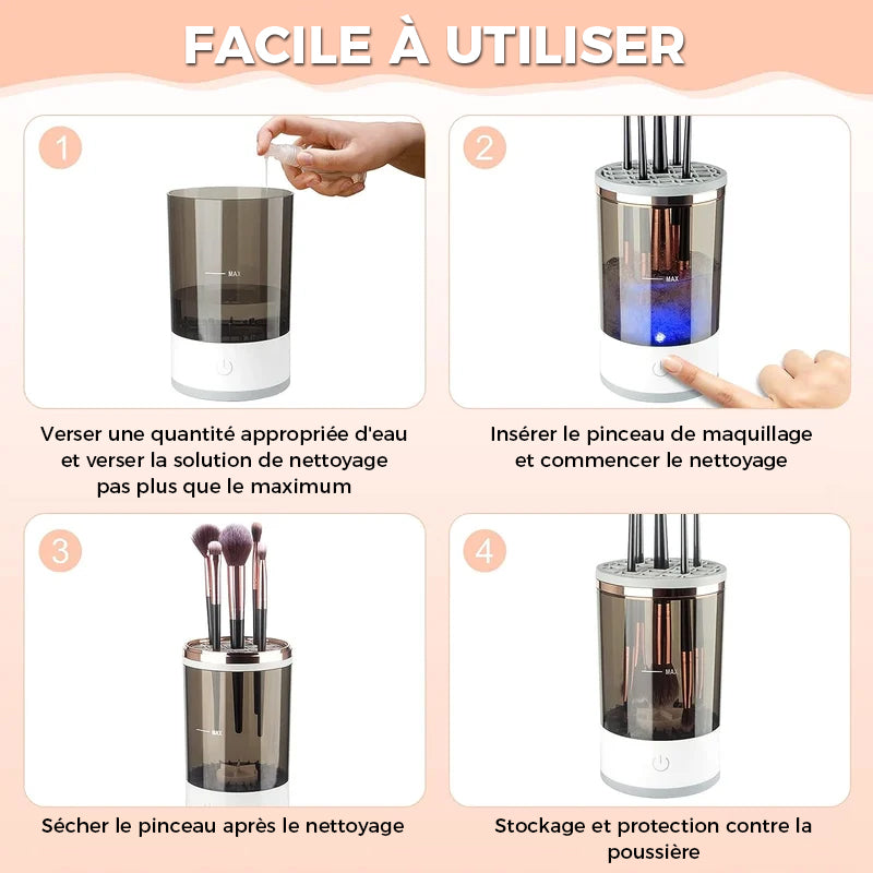 Electric Makeup Brush Cleaner | Bowlift